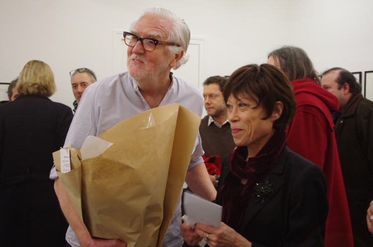 Annie Goetzinger et Pierre Buisseret de la galerie Champaka