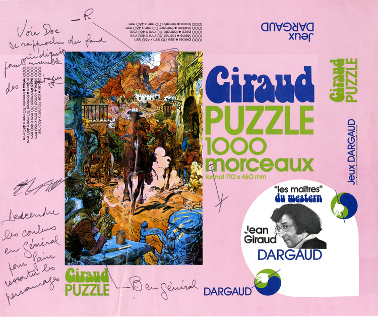 Visuel Puzzle Jean Giraud